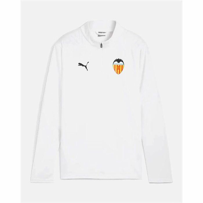 Sweat-shirt d'Entraînement pour Adultes Puma Valencia CF 24/25 Training Blanc 2