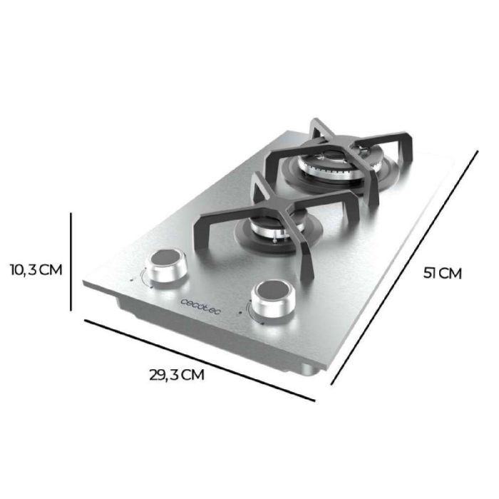 Plaque au gaz Cecotec Squad G 2400S 5200 W 3