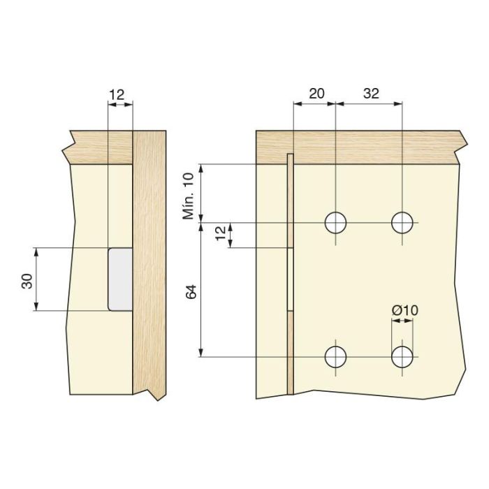 Colgador Mueble Suspendido 807 Forte Derecha Con Tacos - Patentado. 55Kgs/Und. Camar 1 Colgador Mueble Suspendido 807 Forte Derecha Con Tacos - Patentado. 55Kgs/Und. Camar 1