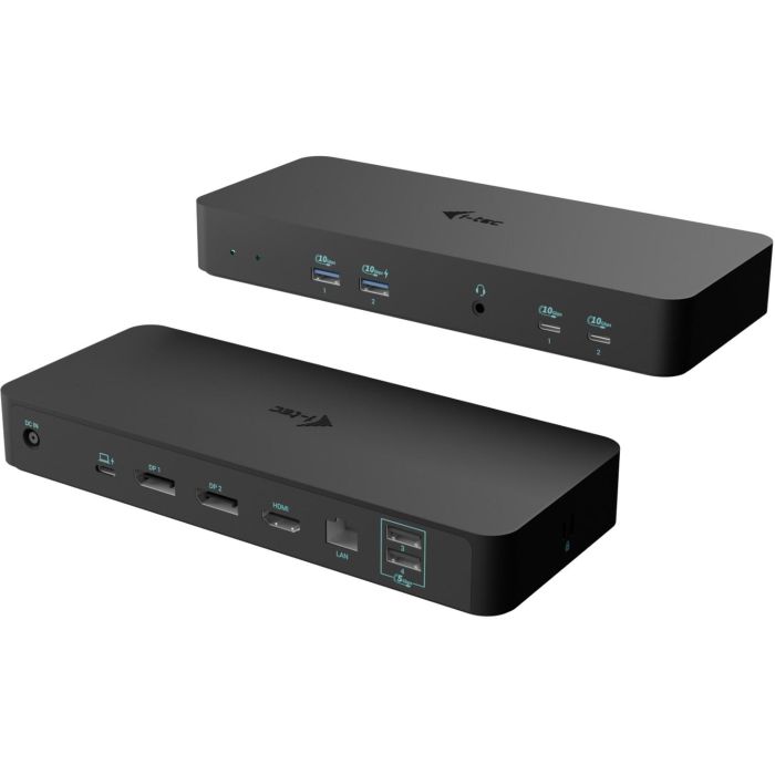 I-TEC USB-C Intelligent Triple Display Docking Station 1xHDMI 2xDP 1xGLAN 2xUSB-C Gen2 0 I-TEC USB-C Intelligent Triple Display Docking Station 1xHDMI 2xDP 1xGLAN 2xUSB-C Gen2 0