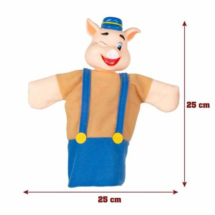 Marionnette en peluche 3 Little Pigs 3 Marionnette en peluche 3 Little Pigs 3