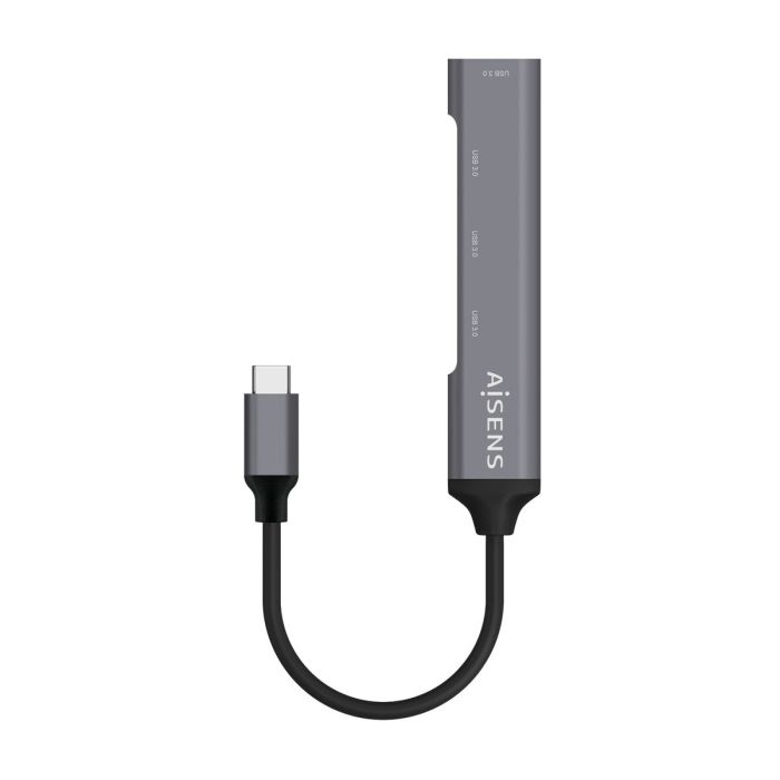 Hub USB Aisens A109-0541 Gris (1 Unité) 1 Hub USB Aisens A109-0541 Gris (1 Unité) 1