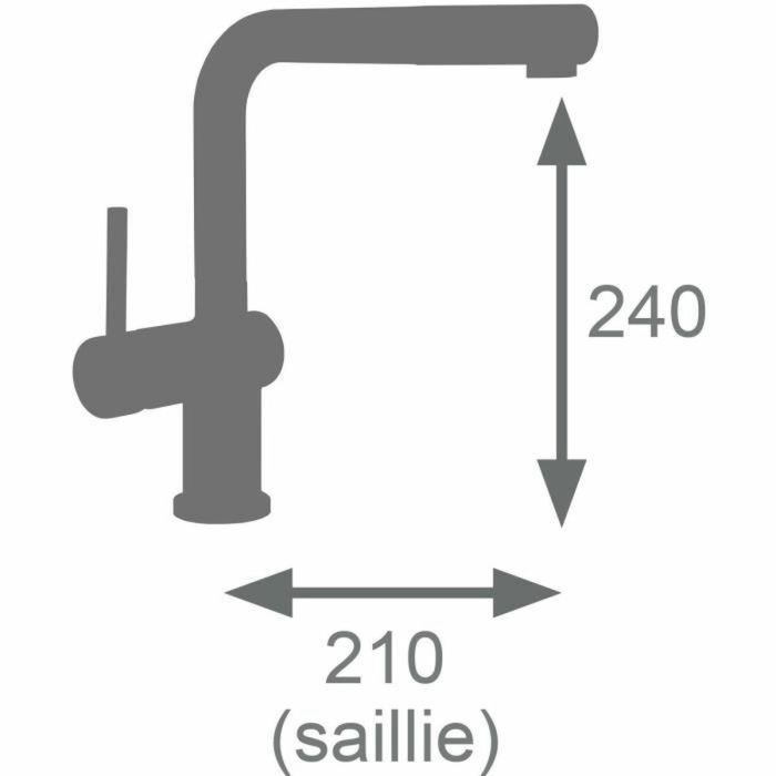 Mitigeur Edouard Rousseau SQUARE 2 Mitigeur Edouard Rousseau SQUARE 2