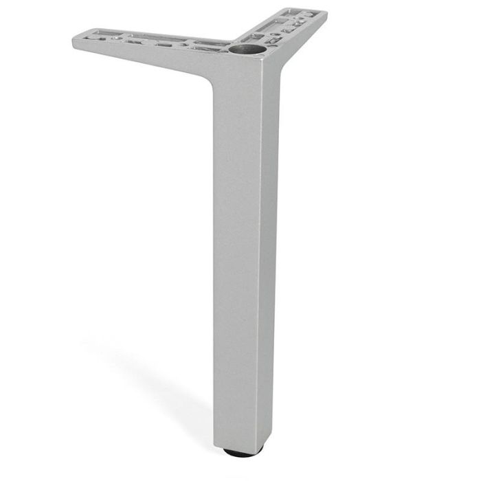 Pata Metálica Zamak Quadro Acabado Gris Ral Altura H200 Mafos 0 Pata Metálica Zamak Quadro Acabado Gris Ral Altura H200 Mafos 0