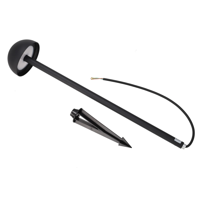 Balise LED d'extérieur Ocala 60 cm 12W 220VAC 3000K Noir 6