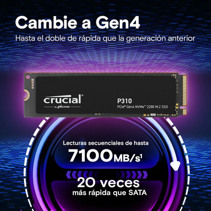 Disque dur Crucial CT4000P310SSD8 4 TB SSD 11