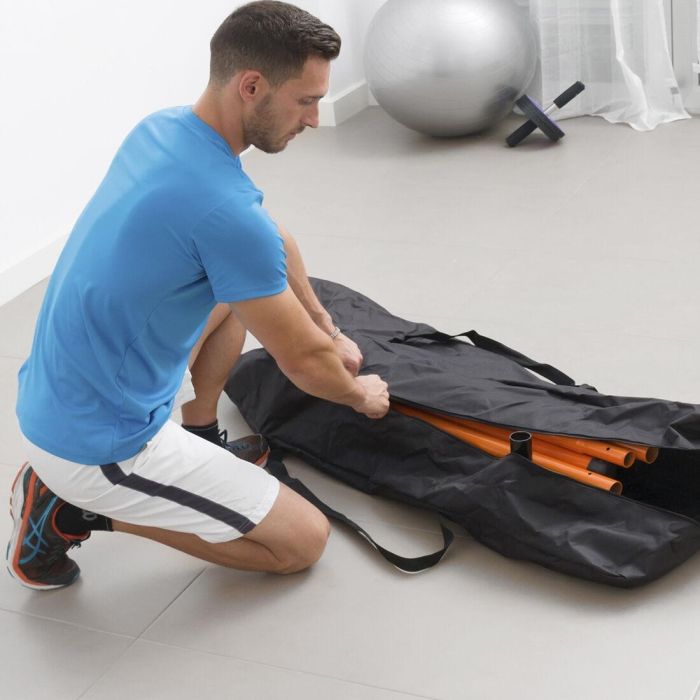 Pack Station de Tractions et Fitness avec Guide D'Exercices et Set de Bandes de Résistance avec Accessoires et Guide d´Entraînem 27