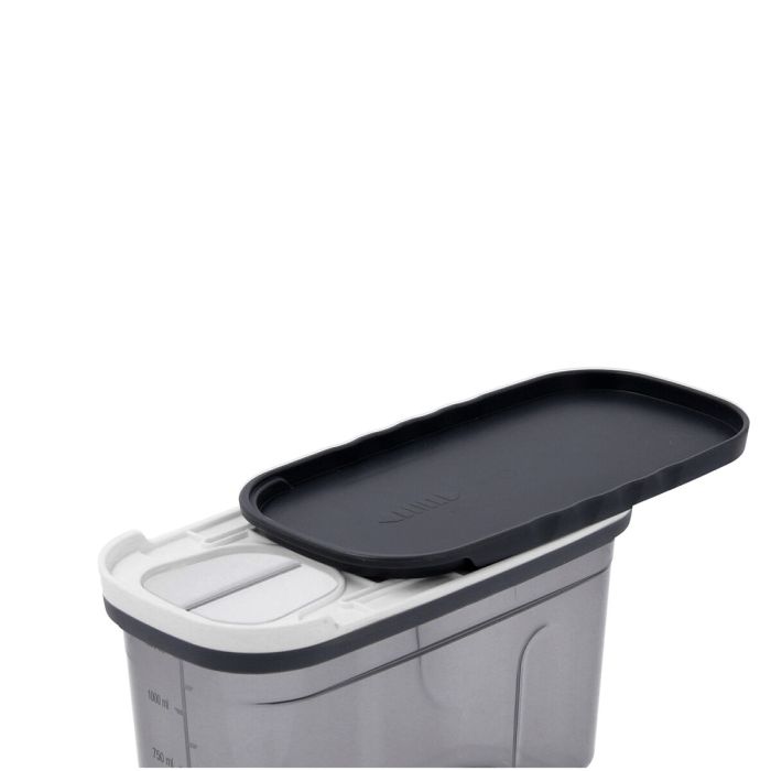 Récipient de Conservation des Aliments Quid City Gris 2,7 L Avec couvercle Distributeur (12 Unités) 2