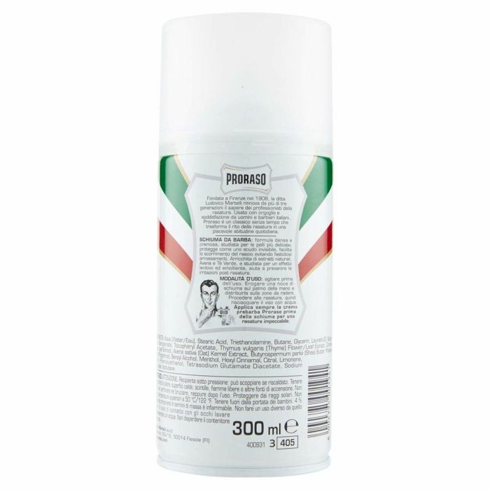 Mousse à raser White Proraso PR-400431 300 ml 1