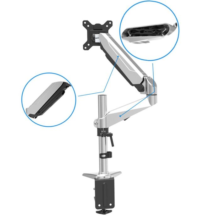DIGITUS Single Monitorhalterung, 32", 8 kg 4 DIGITUS Single Monitorhalterung, 32", 8 kg 4