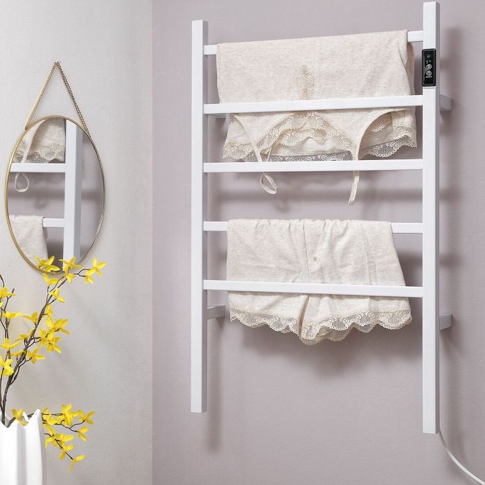 Porte-serviettes électrique pour mur ou sol Racwel InnovaGoods 6