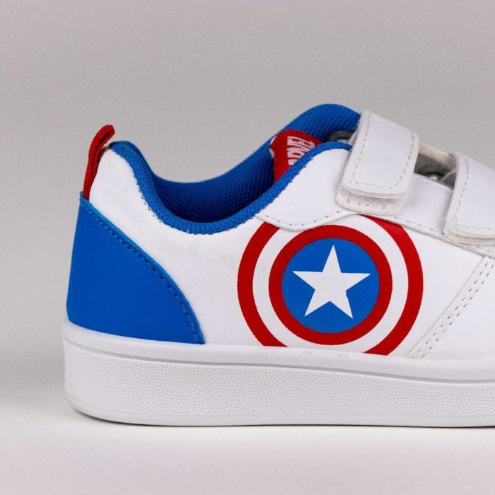 Chaussures de Sport pour Enfants The Avengers Velcro Blanc 4 Chaussures de Sport pour Enfants The Avengers Velcro Blanc 4
