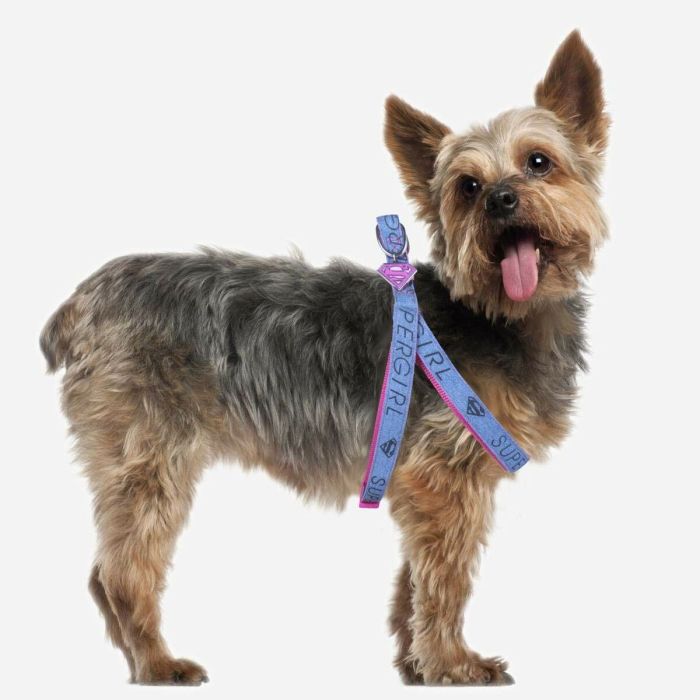 Harnais pour Chien Superman Rose 10 Harnais pour Chien Superman Rose 10