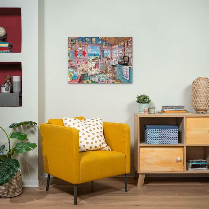 Puzzle Ravensburger Cabaña de la Playa 1000 Pièces 3