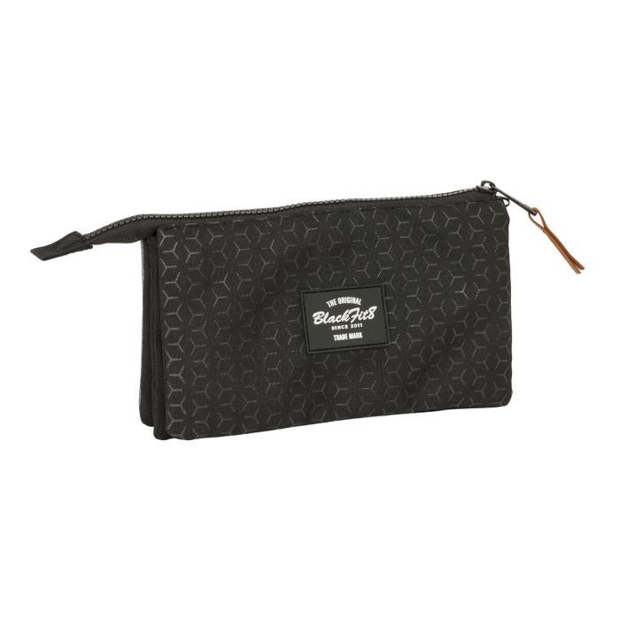 Fourre-tout BlackFit8 Old school Noir Gris 22 x 12 x 3 cm 2