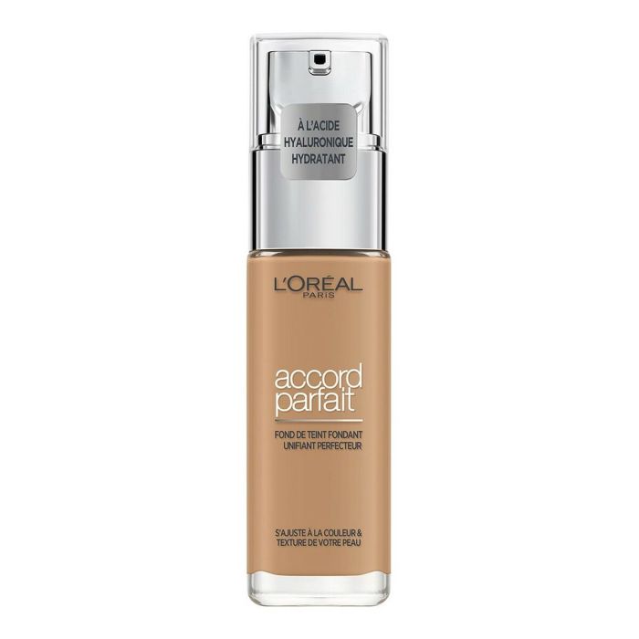 Base de maquillage liquide L'Oreal Make Up Accord Parfait Nº 7.D/W (30 ml) 4 Base de maquillage liquide L'Oreal Make Up Accord Parfait Nº 7.D/W (30 ml) 4