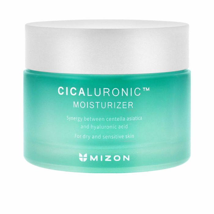 Mizon Crème hydratante CICALURONIC 50 ml - Acide Hyaluronique, Peaux Sèches et Sensibles, Réparation Intense