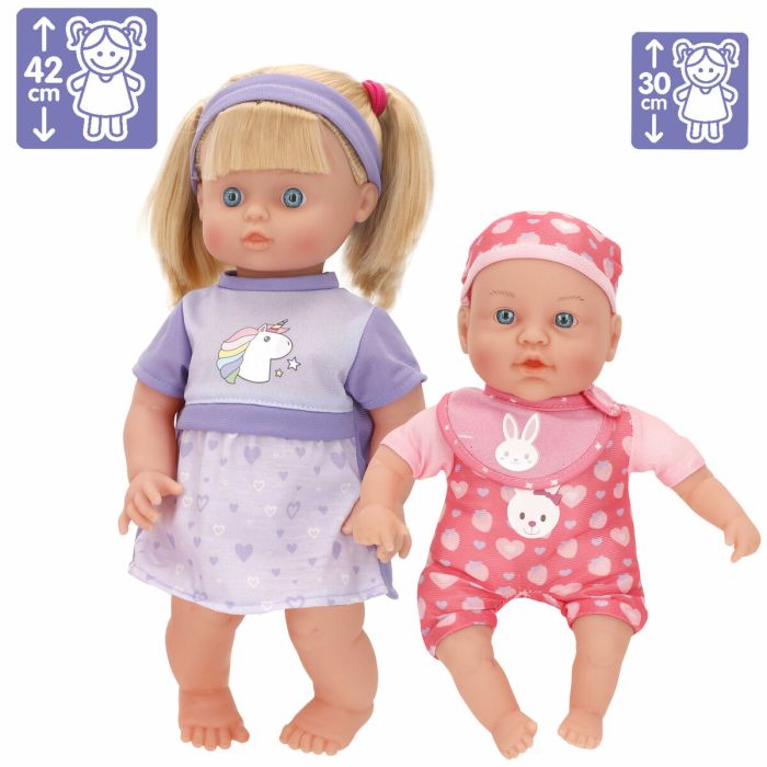 Poupées Colorbaby 17 X 42 X 11 CM 2 Unités 3