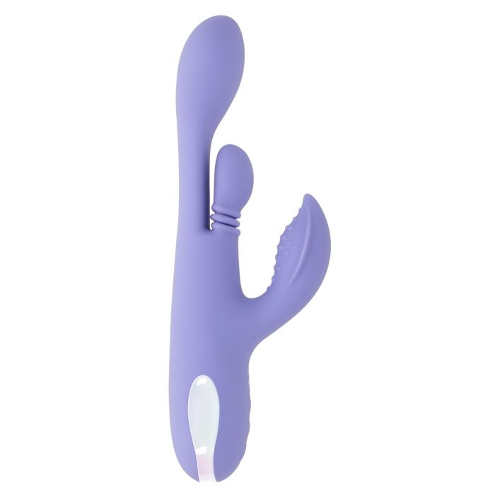 Vibration de Stimulation Double Evolved Playboy Violet Pourpre 7