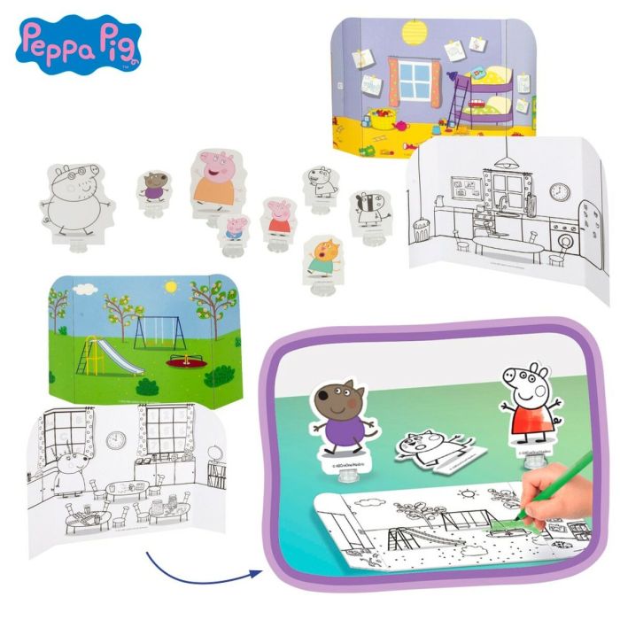 Jouet Educatif Peppa Pig 23 x 31 x 9 cm (6 Unités) 3 Jouet Educatif Peppa Pig 23 x 31 x 9 cm (6 Unités) 3