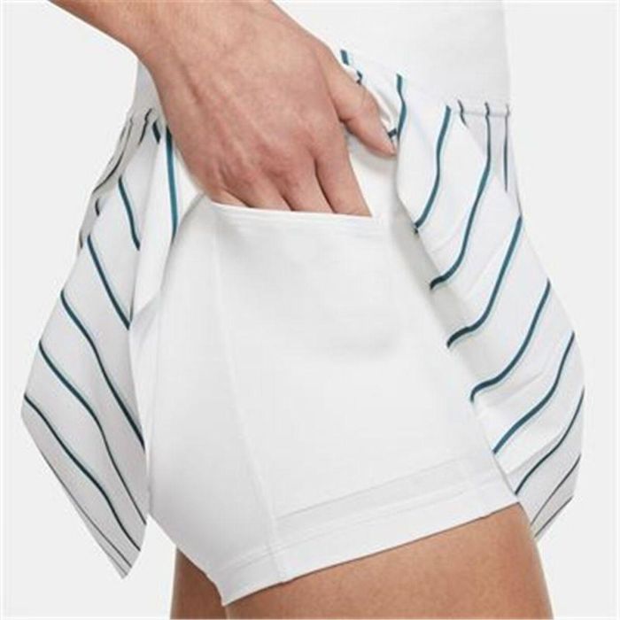 jupe de tennis Nike Winter Stripe Rayures Blanc 1