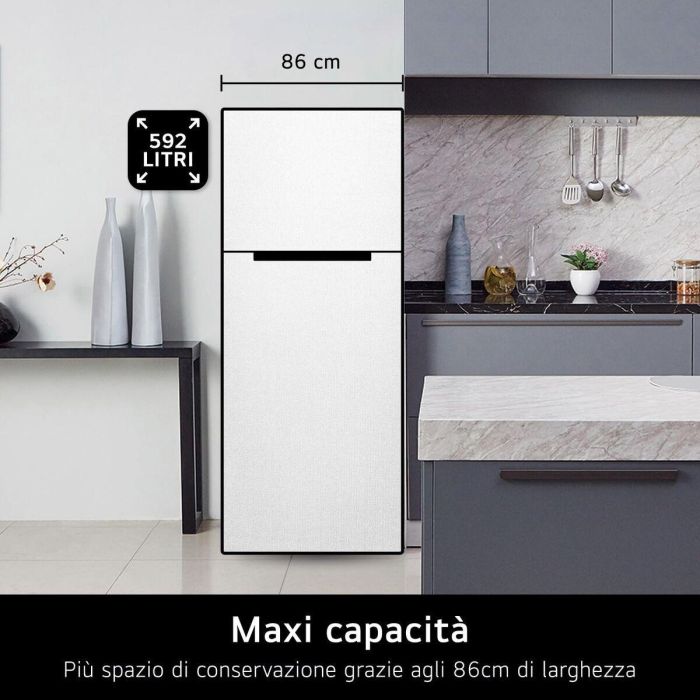 Réfrigérateur Combiné LG GTF916PZPED.APZQEUR Acier 630 L 17