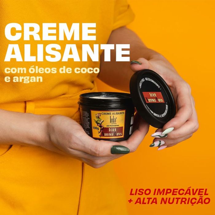 Crème capillaire lissante Lola Cosmetics Vintage Girls 100 g 1 Crème capillaire lissante Lola Cosmetics Vintage Girls 100 g 1