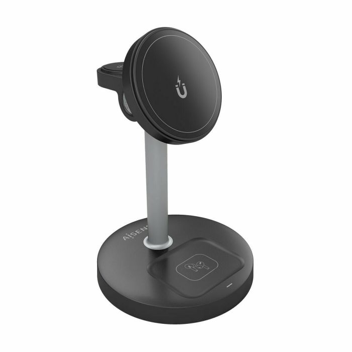 Chargeur sans fil Aisens ASCH-15W3WC066-BK Noir 15 W 4