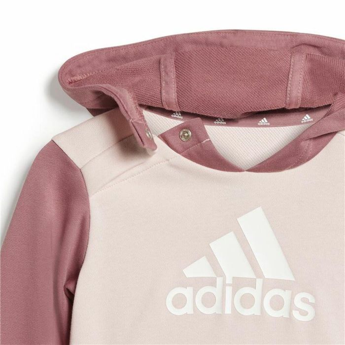 Survêtement Enfant Adidas Essentials Colorblock Gris Rose 2 Survêtement Enfant Adidas Essentials Colorblock Gris Rose 2