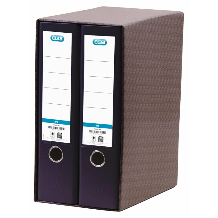 Reliure à anneaux Elba 100580054 Noir A4 (2 Unités) 0 Reliure à anneaux Elba 100580054 Noir A4 (2 Unités) 0