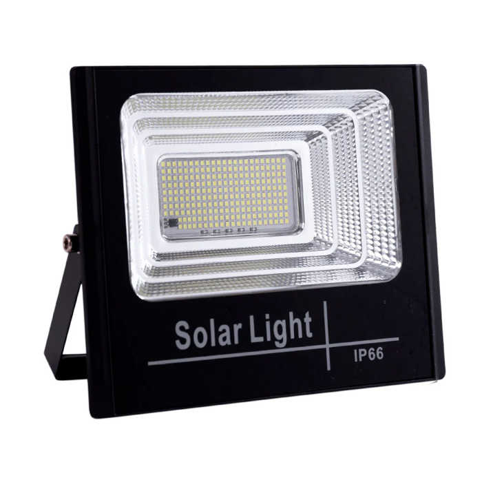 BX3 LIGHT Projetcteur LED solaire 120W 6500K avec télécommande - Panneau: 6V/15W, Batterie: 3,2V/8000mAh, IP65 [BX3-SOLARFL-120W-01]