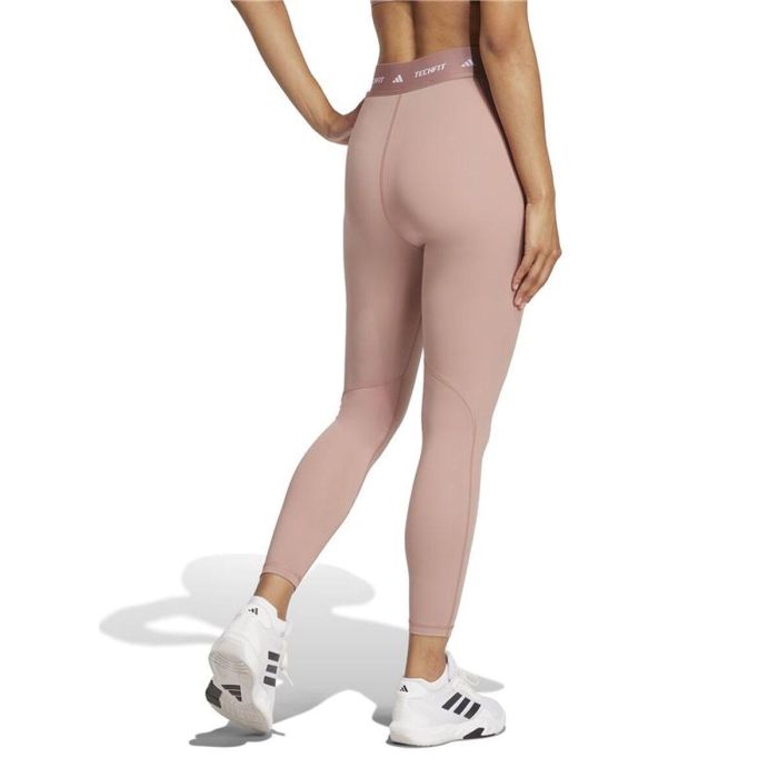 Leggings de Sport pour Femmes Adidas Techfit 7/8 Rose M 4