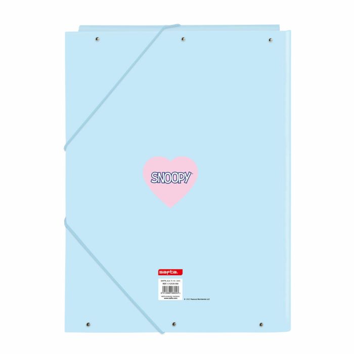 Reliure à anneaux Snoopy Love Bleu A4 26 x 33.5 x 2.5 cm 1 Reliure à anneaux Snoopy Love Bleu A4 26 x 33.5 x 2.5 cm 1