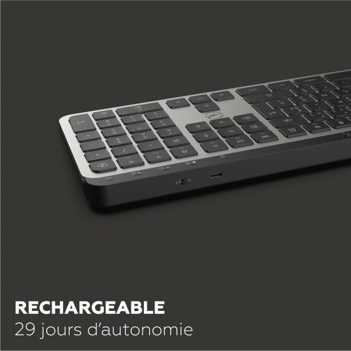 Clavier Mobility Lab KP450W Noir Gris 3