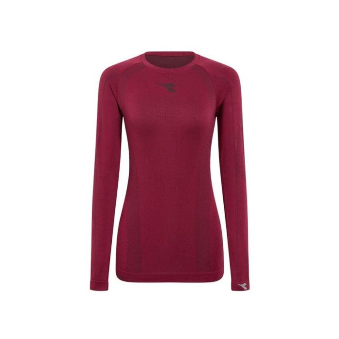 Tee-shirt Manches Longues Femme Diadora Stratozero Marron Running L