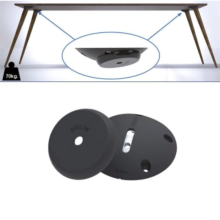 Conector Twister Para Patas De Mesa Producto Patentado. Siso 1