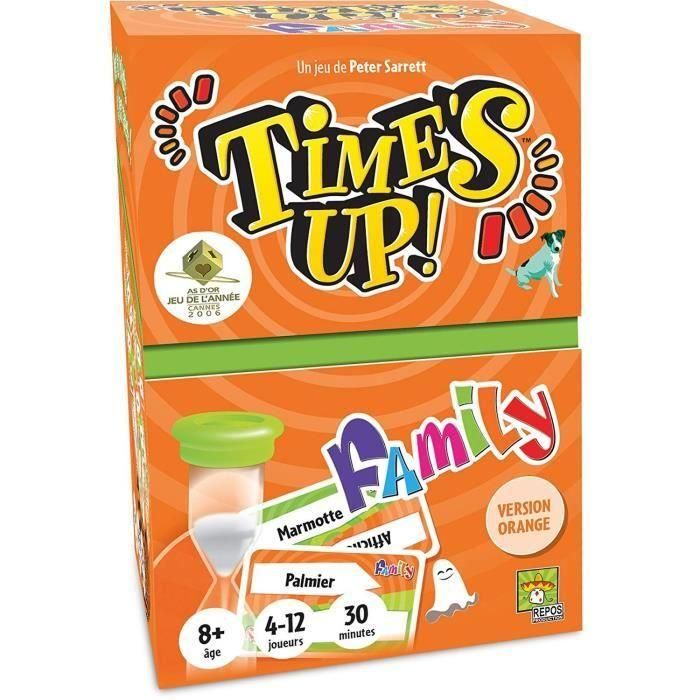 Asmodée - Repos Production - Time's Up! : Family - Version Orange - Jeu de société - a partir de 8 ans - 4 a 12 joueurs - 30 3 Asmodée - Repos Production - Time's Up! : Family - Version Orange - Jeu de société - a partir de 8 ans - 4 a 12 joueurs - 30 3