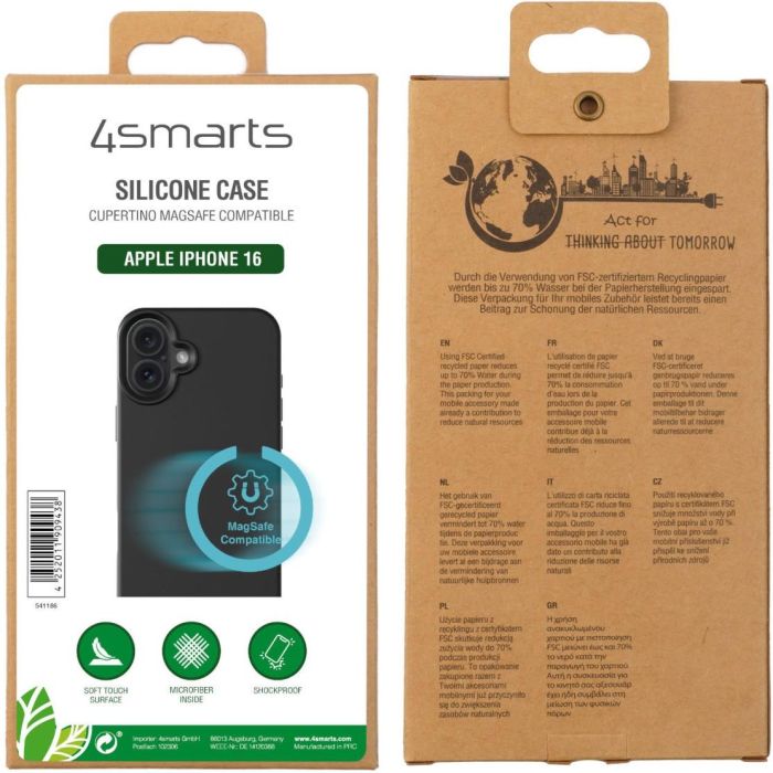 4smarts Silikon Case Cupertino fr Apple iPhone 16 5 4smarts Silikon Case Cupertino fr Apple iPhone 16 5