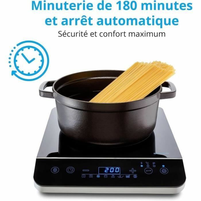 Plaque à Induction Medion Noir 2000 W 2 Plaque à Induction Medion Noir 2000 W 2