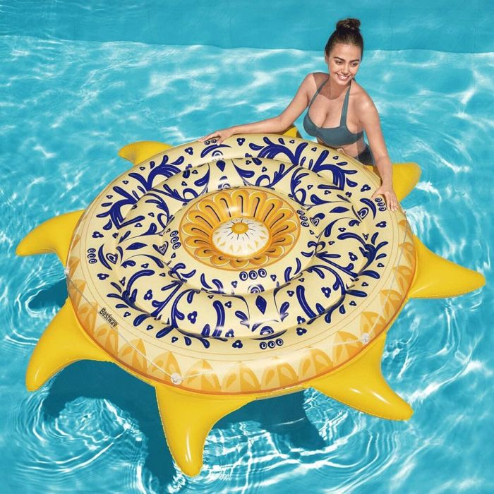 Bestway Île Flottante Gonflable Sicile 226x226 cm Plage et Piscine 43391 7