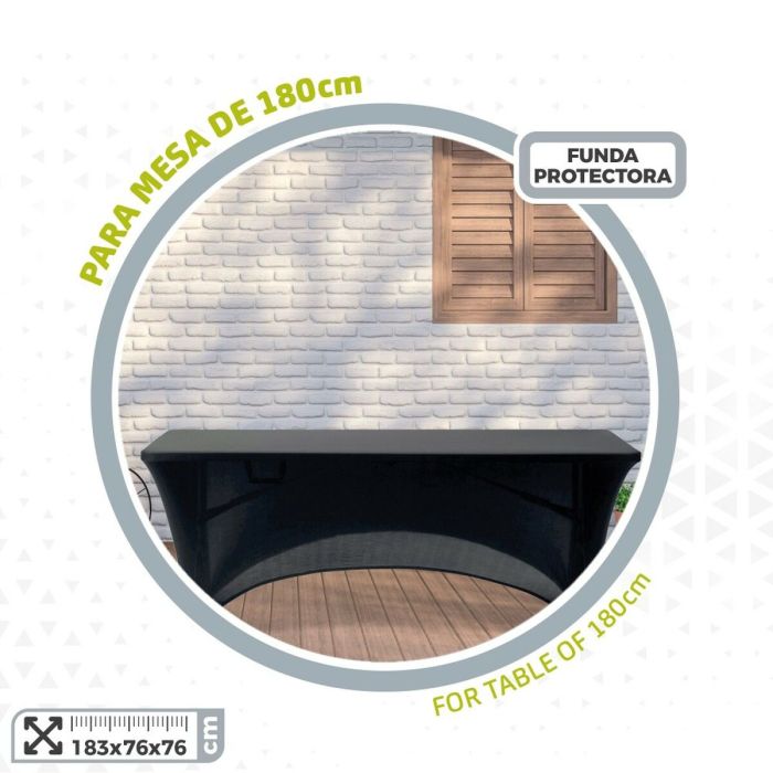 Étui de protection Aktive Noir 183 x 76 x 76 cm Table Accessoires Voitures Route (6 Unités) 4