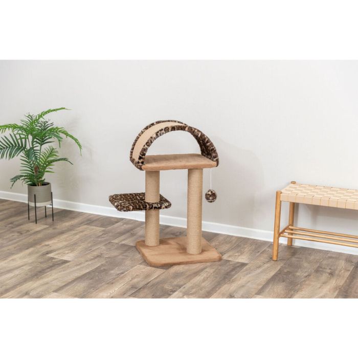 Grattoir pour Chats Trixie Leo Marron Ø 48 cm 85 cm 2 Grattoir pour Chats Trixie Leo Marron Ø 48 cm 85 cm 2