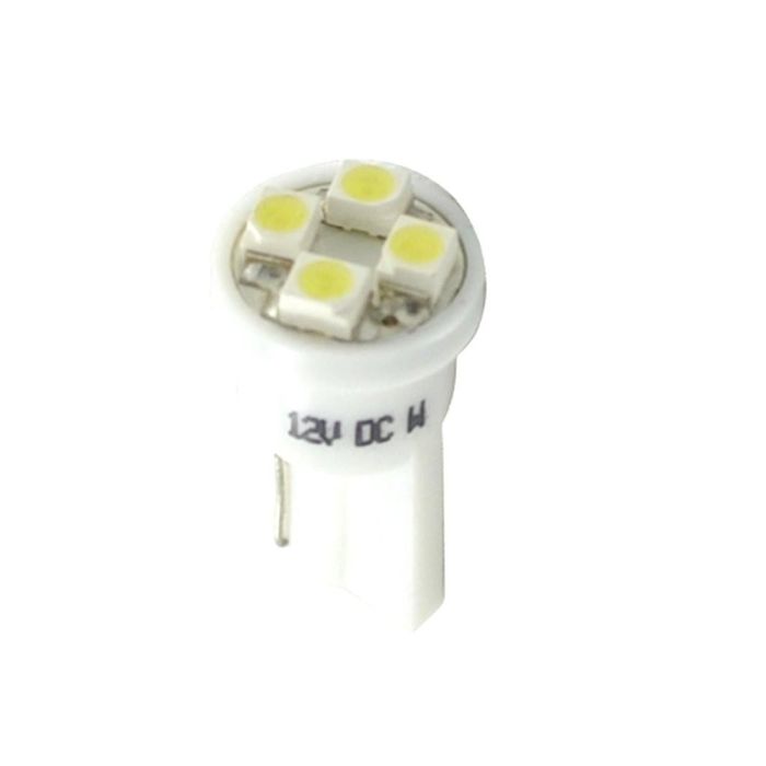 M-Tech Blister 2X Led L017W - W5W 4XSmd3528 Blanc 12V 0,32W 1