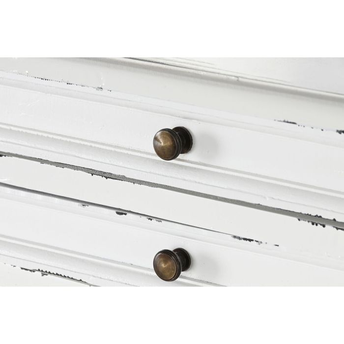 Bureau Home ESPRIT Blanc Bois 150 x 57 x 100 cm 2