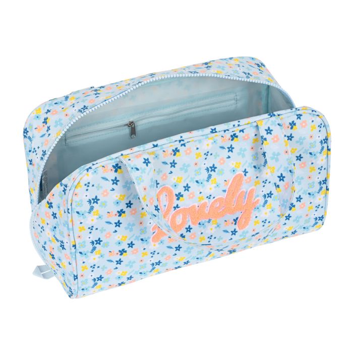 Trousse de Toilette Moos Lovely Bleu 31 x 14 x 19 cm 2 Trousse de Toilette Moos Lovely Bleu 31 x 14 x 19 cm 2