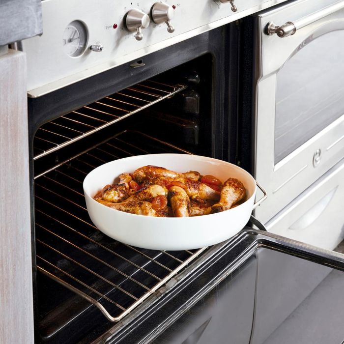 Fuente Redonda Opal Diwali Luminarc 30x7 cm 2 Fuente Redonda Opal Diwali Luminarc 30x7 cm 2