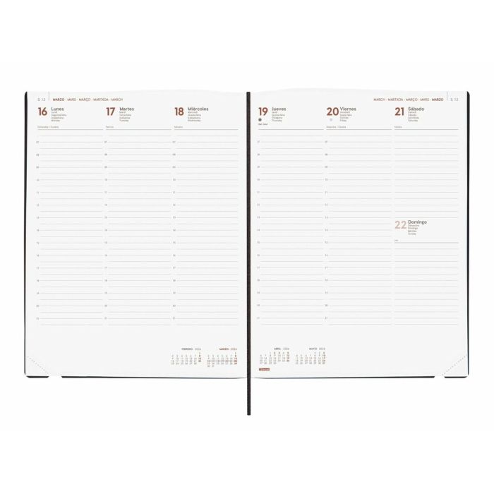 Agenda Finocam Noir 21 x 27 cm 3 Agenda Finocam Noir 21 x 27 cm 3