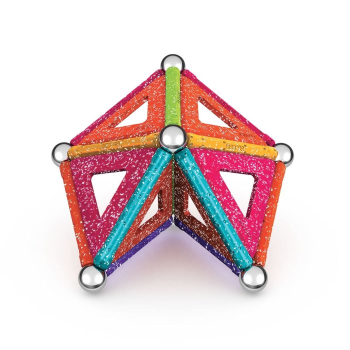 Playset Geomag Glitter (35 Pièces) 1