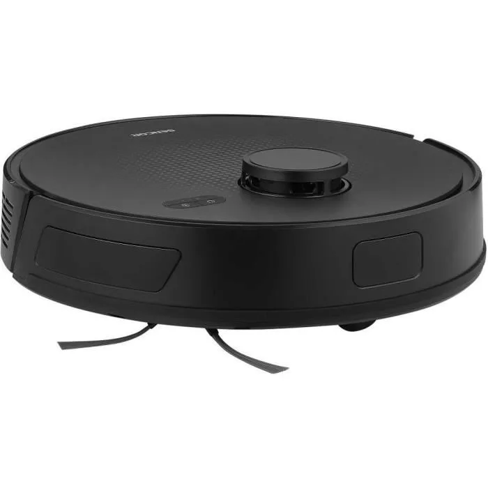 Sencor SRV 9020BK - Aspirateur Robot avec Navigation LiDAR, Aspiration 3000 Pa, Autonomie 130 Min, Application, Télécommande, Fonctions Multi-room