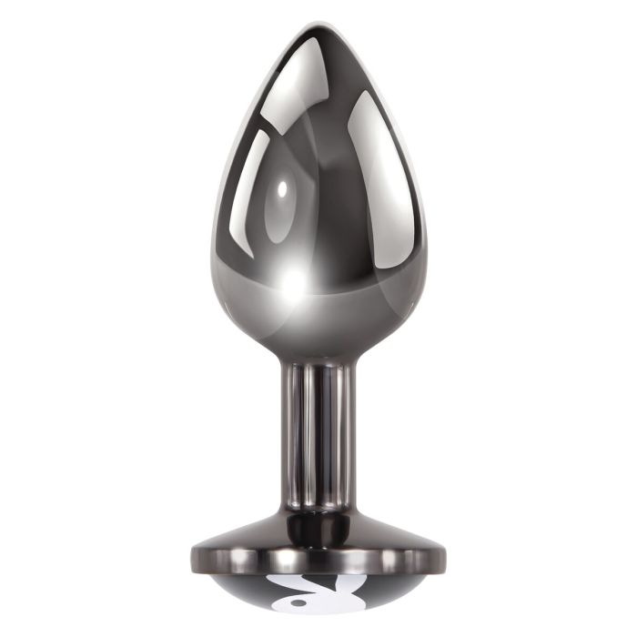 Plug Anal Playboy Argenté (6,3 cm) 12 Plug Anal Playboy Argenté (6,3 cm) 12